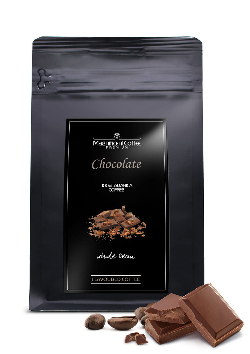 Kawa smakowa ziarnista Magnificent Coffee Czekolada 250g