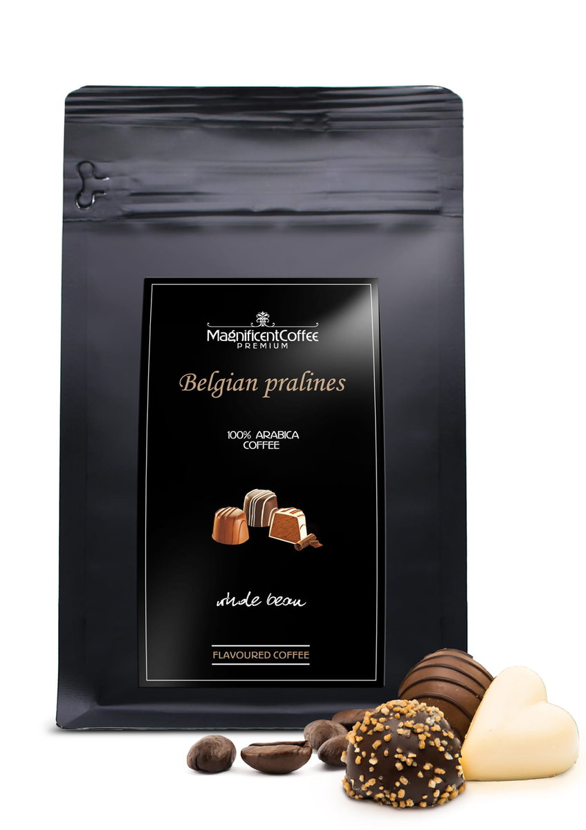 Kawa smakowa Magnificent Coffee Belgian Pralines 500g