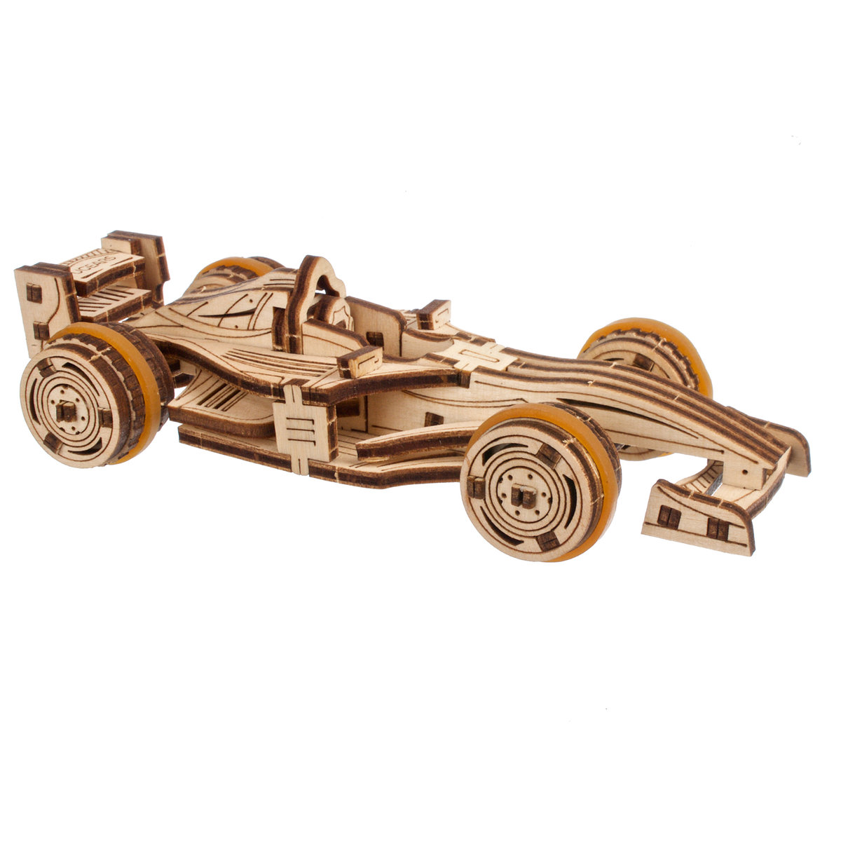 UGEARS Puzzle 3D Mini wyścigówka Mini model do składania