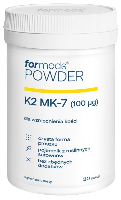 POWDER K2 MK-7, ForMeds - nowe opakowanie