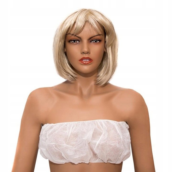 Biustonosz jednorazowy biały zapinany na rzep Rozm S/XS 10szt.