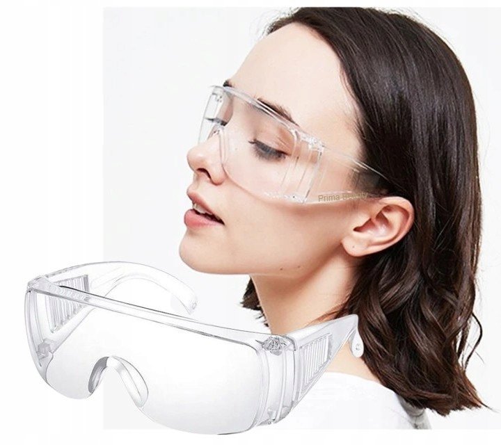 Okulary ochronne NIEPARUJĄCE manicure pedicure HIT