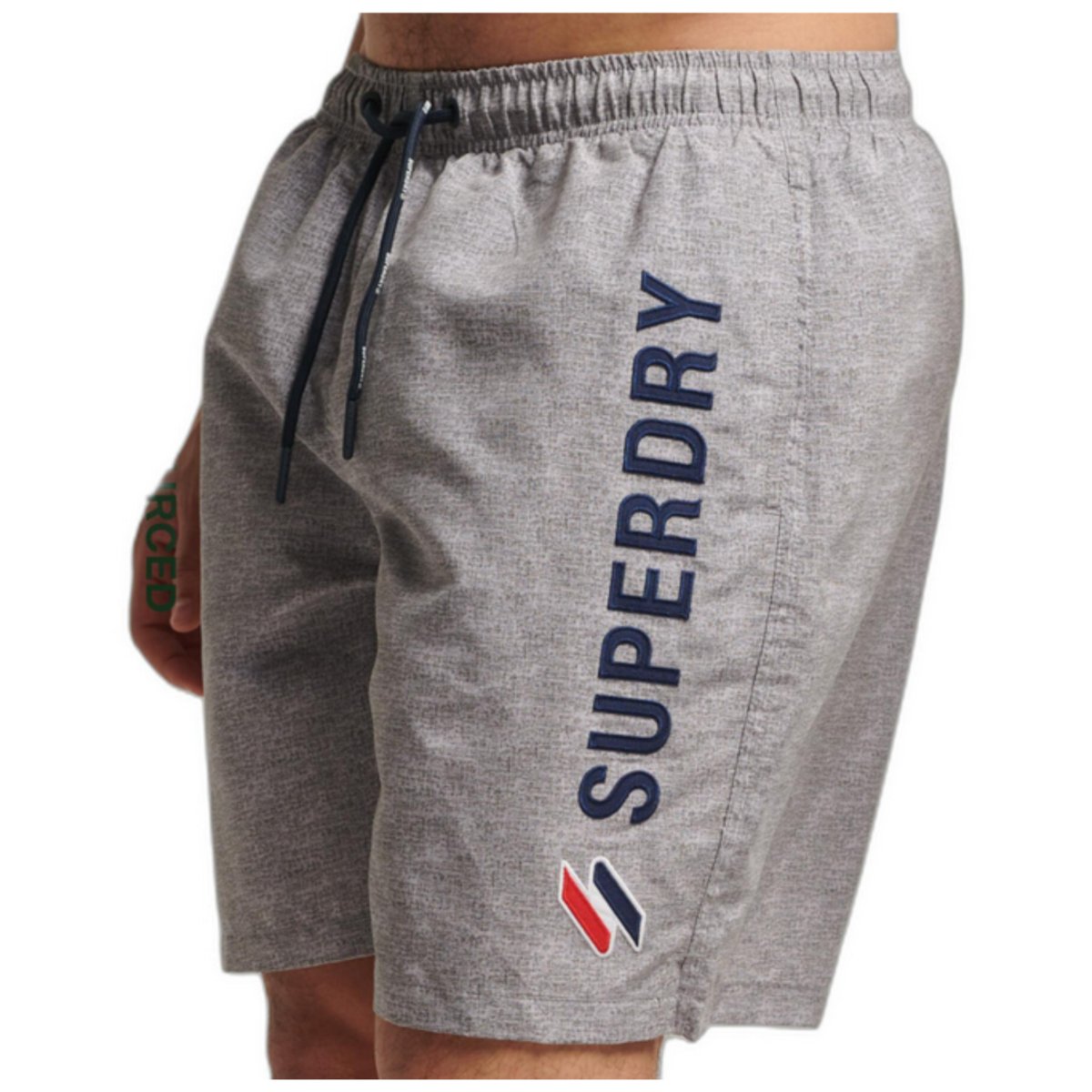 Spodenki męskie SUPERDRY CODE APLLQUE 19INCH kąpielowe sportowe-S