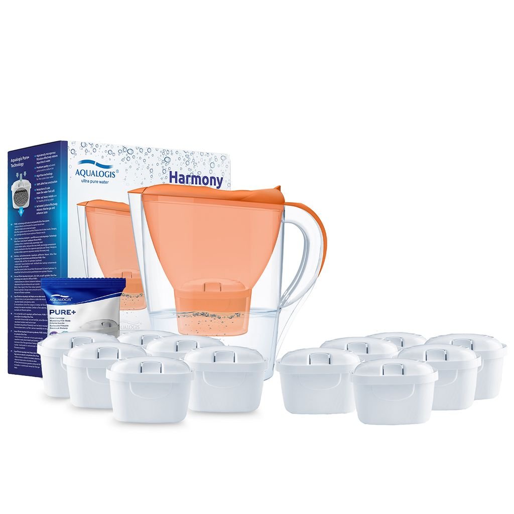 Zestaw Aqualogis Harmony Pomarańczowy, 11+1 Filtry