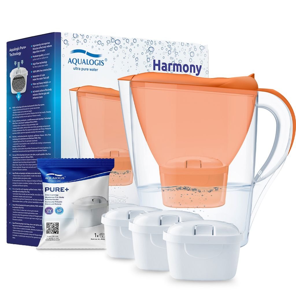 Zestaw Aqualogis Harmony Pomarańczowy, 2+1 Filtry