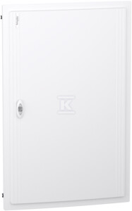 Obudowa PrismaSeT XS PSXS-5-24-PT-B, podtynkowa, drzwi białe, 5 rzędów, 24 moduły w rzędzie, IP40, IK09