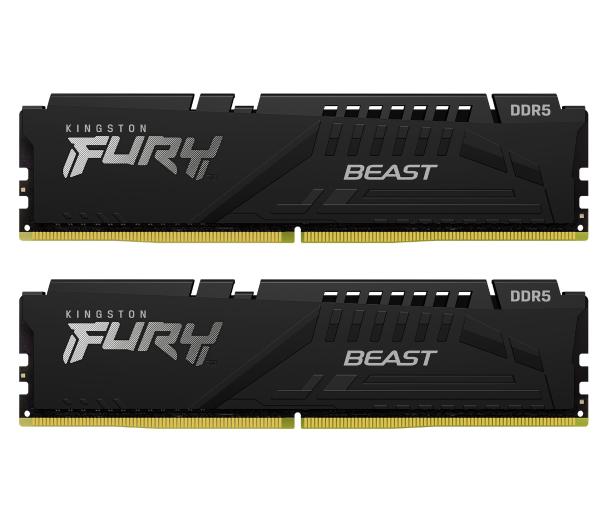 Kingston FURY Beast DDR5 16GB (2 x 8GB) 6000 CL30 EXPO Czarny