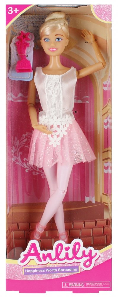 Lalka 29cm Baletnica z z akcesoriami MEGA CREATIVE 523351