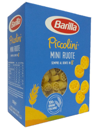 BARILLA Piccolini Mini Ruote 500 g