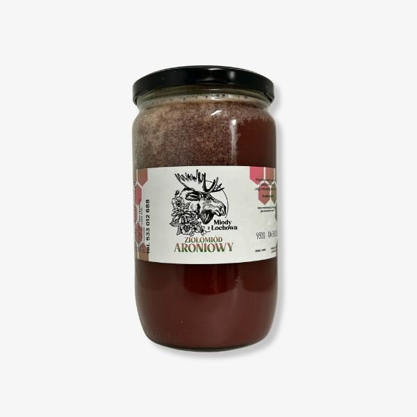 Ziołomiód aroniowy 950g Miody z Łochowa