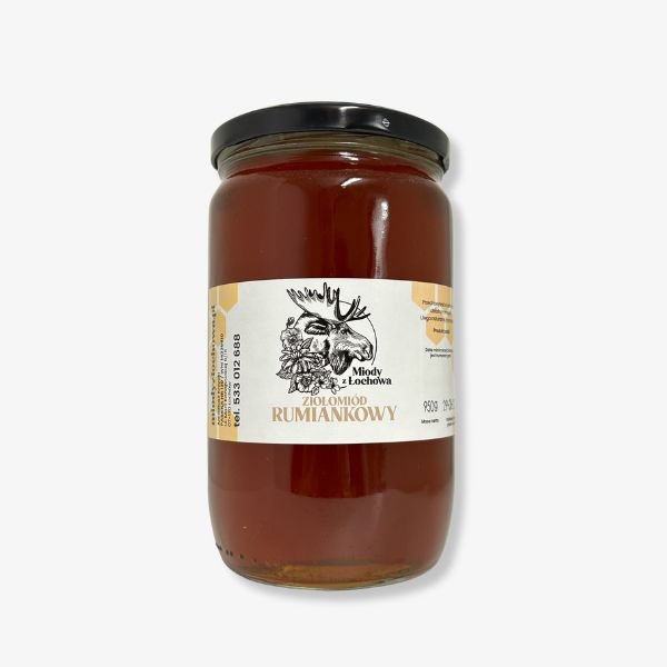 Ziołomiód rumiankowy 950g Miody z Łochowa