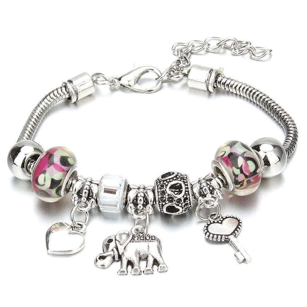 Bransoletka modułowa charms
