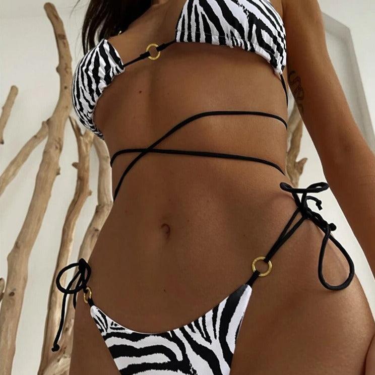 Bikini w zwierzęcy wzór