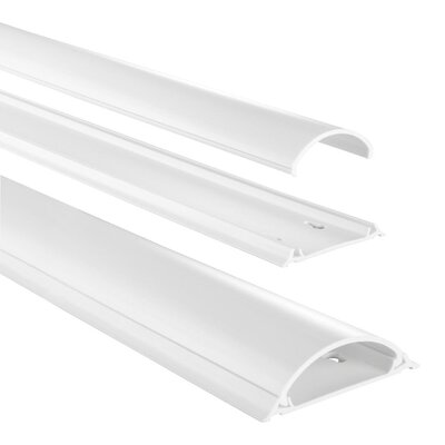 Hama, Maskownica do kabli Hama samoprzylepna 180 x 6 x 1 cm PVC biała