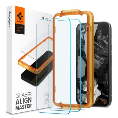 Spigen Szkło do etui Glas.tR AM 2-Pack do Google Pixel 8a