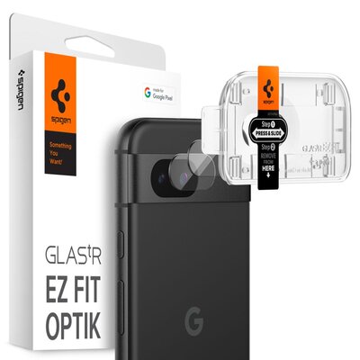Spigen Spigen Glass tR EZ Fit Optik 2 Pack, crystal clear - Google Pixel 8a