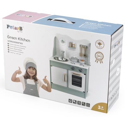 VIGA 44048 PolarB Kuchnia z akcesoriami eco mint