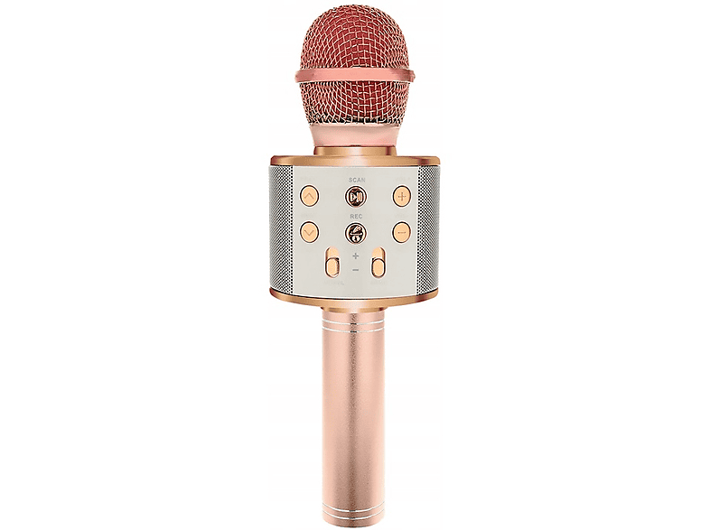 Mikrofon karaoke IZOXIS Jasnoróżowy Bluetooth, Głośnik