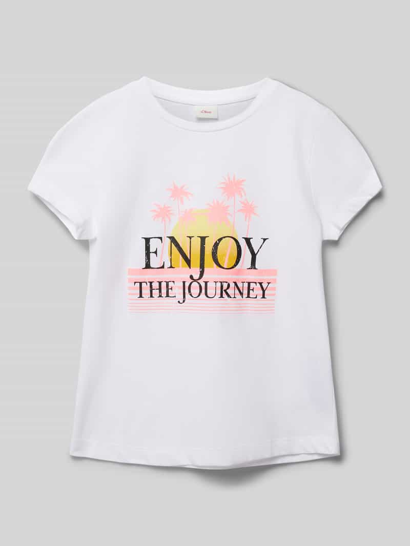 T-shirt z nadrukowanym motywem