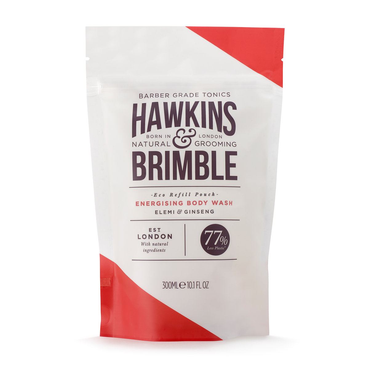 Hawkins & Brimble, Oczyszczający żel do mycia rąk uzupełnienie, 300 ml
