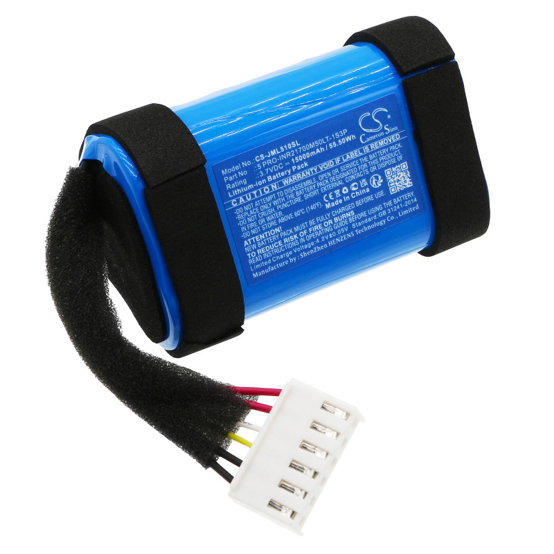 JBL Charge 5 WiFi / 5 PRO-INR21700M50LT-1S3P 15000mAh 55.50Wh Li-Ion 3.7V (Cameron Sino)