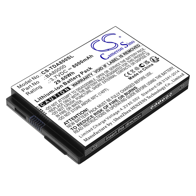 Touch Dynamic Quest 7 / BA80000 8000mAh 29.60Wh Li-Ion 3.7V (Cameron Sino)