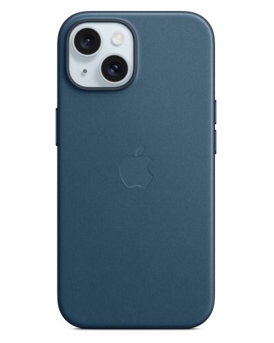 Etui do iPhone 15 Apple FineWoven MagSafe - głębia oceanu