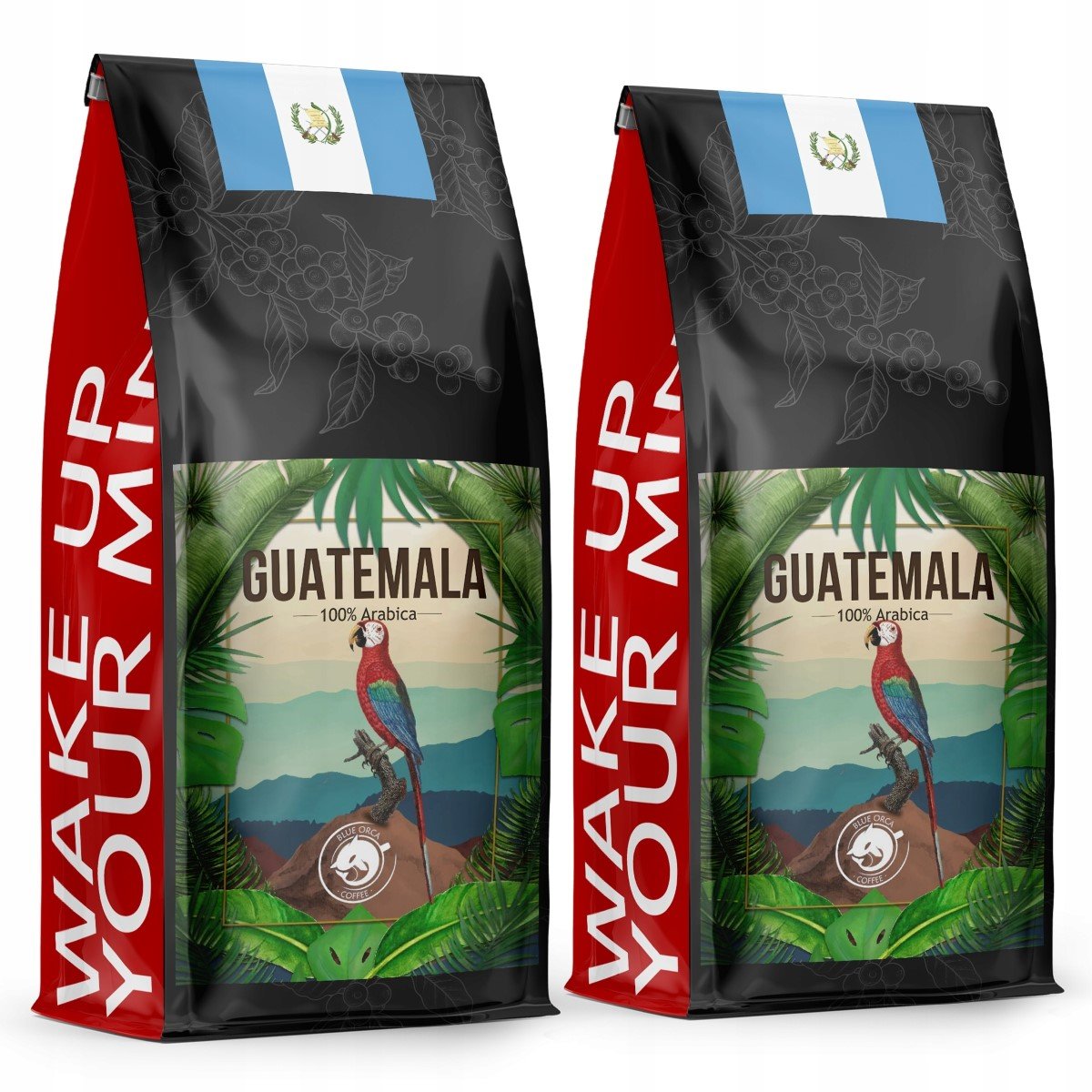 Kawa Ziarnista Guatemala 2Kg Świeżo Palona 100% Arabica - Blue Orca Coffee