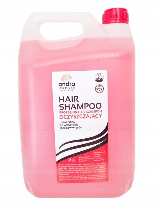 ANDRA, Szampon do włosów oczyszczający, 5l
