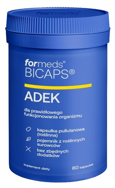 Formeds, Bicaps Adek, Suplement Diety, 60 Kaps.