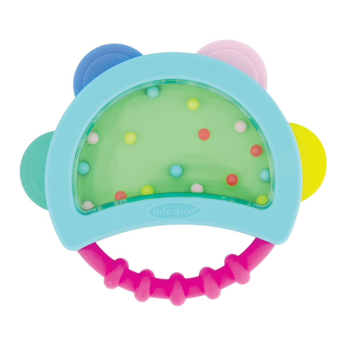 INFANTINO Gryzaczek, grzechotka TANBURYNO 315260