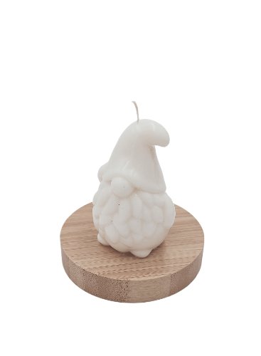 Sojowa świeczka zapachowa 9cm 141,2g Krasnal Krasnoludek Wanilia