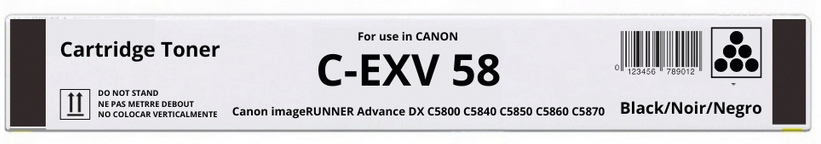 Canon C-EXV58 (3763C002) black