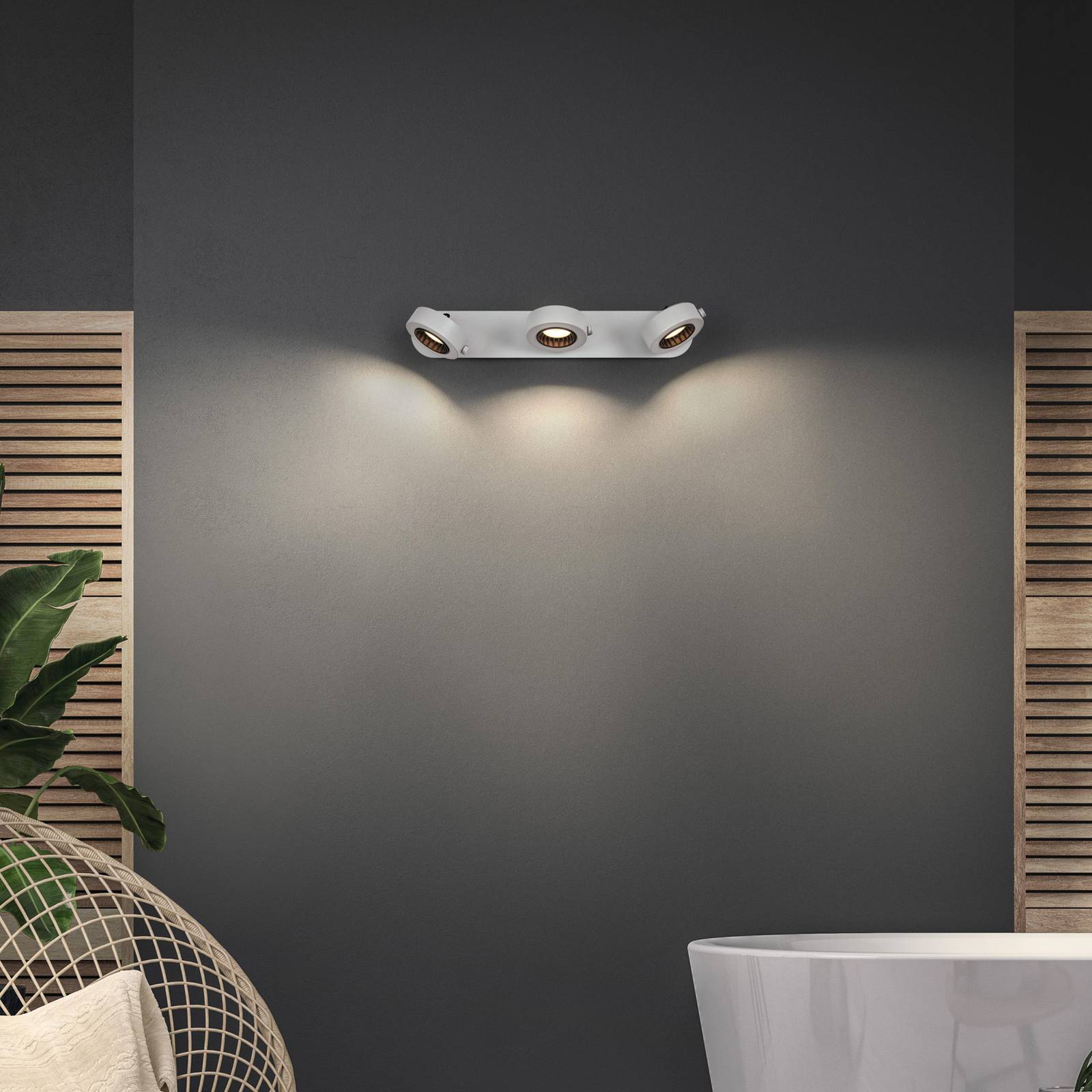 LEDVANCE Reflektor sufitowy LED Venus, 3000 K, 3-punktowy, biały