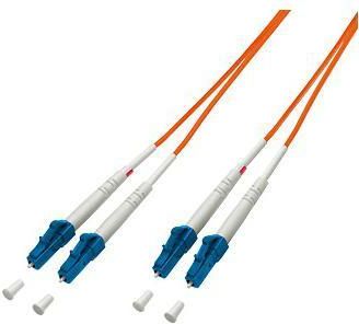 Diverse Patchcord światłwodowy 50/125 LC/LC OM3 1m