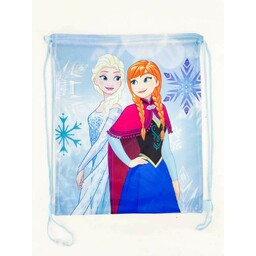 Setino Worek szkolny na buty Frozen 3 Anna Elsa błękitny W24