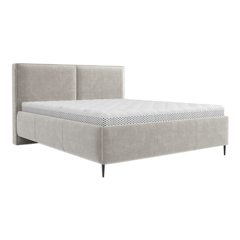 Łóżko HATTON COMFORTEO tapicerowane : Rozmiar - 140x200, Tkanina - Grupa II, Pojemnik  - Z pojemnikiem