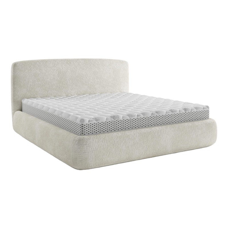 Łóżko DIUN COMFORTEO tapicerowane : Rozmiar - 160x200, Pojemnik  - Z pojemnikiem, Tkanina - Grupa III