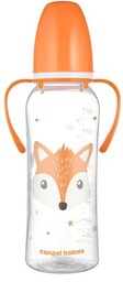 Canpol Butelka wąska z uchwytami 250ml 11/845ora