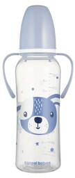 Canpol Butelka wąska z uchwytami 250ml 11/845blu