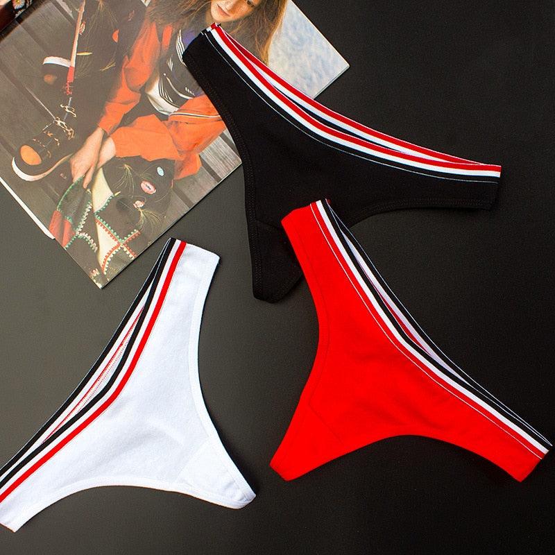 Sportowe stringi - Czarny L