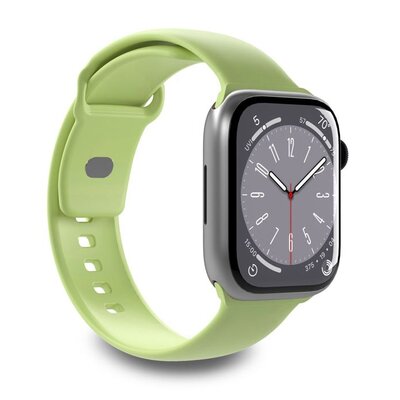 Pasek PURO Icon do Apple Watch 42/44/45/49mm Jasnozielony