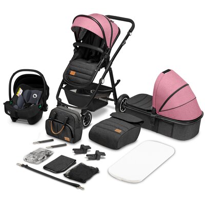 Lionelo Amber 3w1 Pink Rose