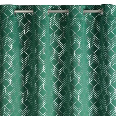 Eurofirany Zasłona Poli 140x250 Zielona ex-z-poli-zi+sr-140x250-przel