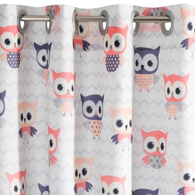 Eurofirany Zasłona Merry 140x250 Różowa ex-zas-merry-b+róż-140x250-przel