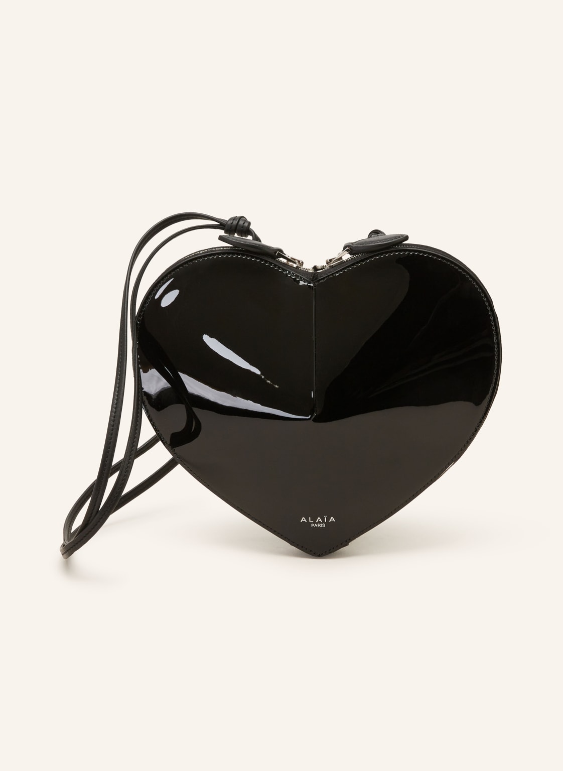 Alaïa Paris Torba Na Ramię Le Coeur schwarz