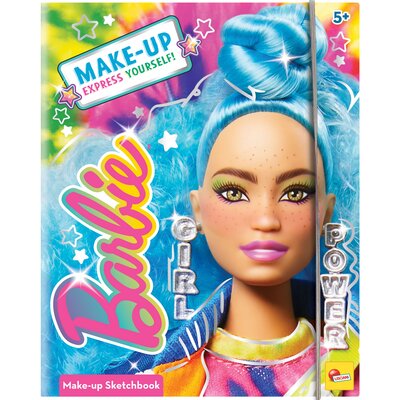 barbie sketch book make up goal