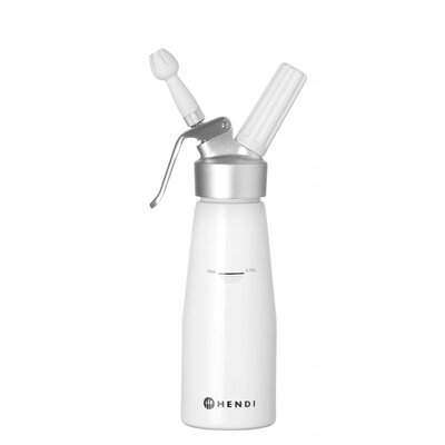 Hendi Syfon do bitej śmietany Kitchen Line 0.5l + AKCESORIA Hendi 588369 1002175