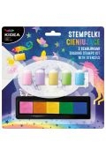 Stempelki cieniujące z szablonami
