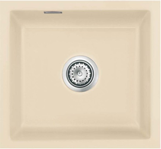 Zlewozmywak ceramiczny SYSTEMCERAM Mera 42 U Noblesse Korek manualny 5301 01